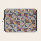 Kaleidoscope Tile Pattern II Cool Tone Pastel Laptop Sleeve Gallery Image 1