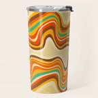 retro wave warm Travel Mug Gallery Image 2