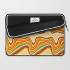 retro wave warm Laptop Sleeve Gallery Image 2