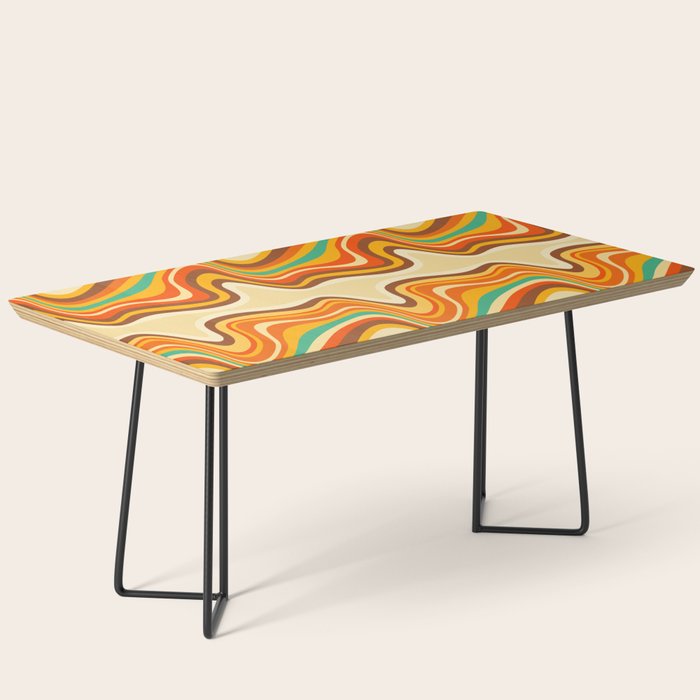 retro wave warm Coffee Table Gallery Image 1