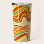 retro wave warm Travel Mug Gallery Image 3