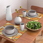 retro wave warm Placemat Gallery Image 2
