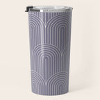 Art Deco Arch Pattern XLVIII Travel Mug Gallery Image 3