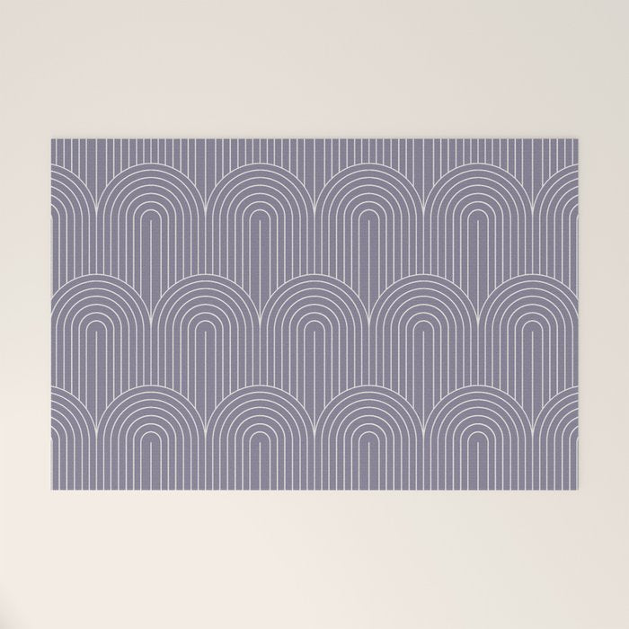 Art Deco Arch Pattern XLVIII Welcome Mat Gallery Image 1