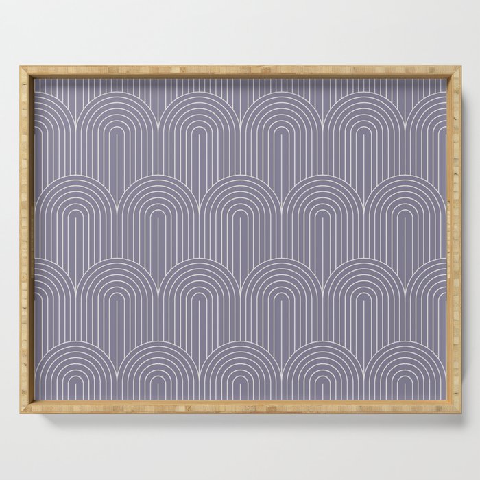 Art Deco Arch Pattern XLVIII Serving Tray Gallery Image 1
