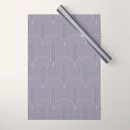 Art Deco Arch Pattern XLVIII Wrapping Paper Gallery Image 1