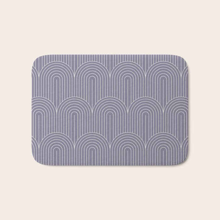 Art Deco Arch Pattern XLVIII Bath Mat Gallery Image 1