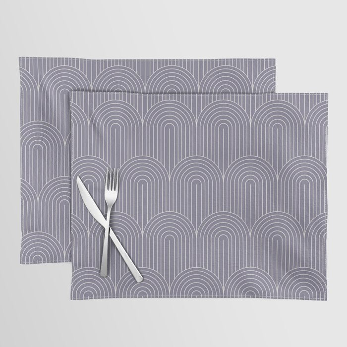 Art Deco Arch Pattern XLVIII Placemat Gallery Image 1