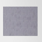 Art Deco Arch Pattern XLVIII Throw Blanket Gallery Image 2