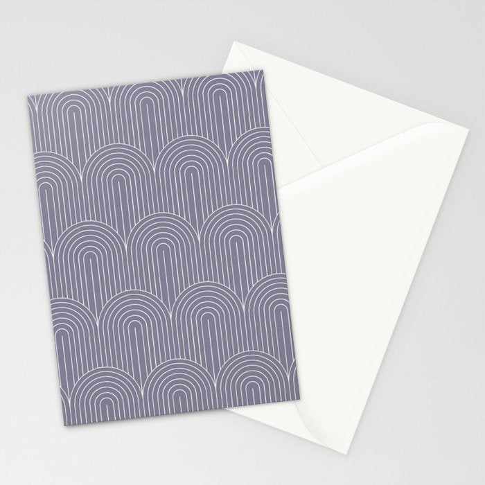 Art Deco Arch Pattern XLVIII Stationery Card Gallery Image 2