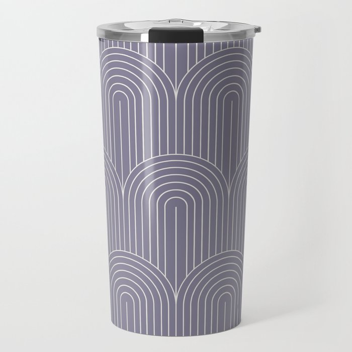 Art Deco Arch Pattern XLVIII Travel Mug Gallery Image 1