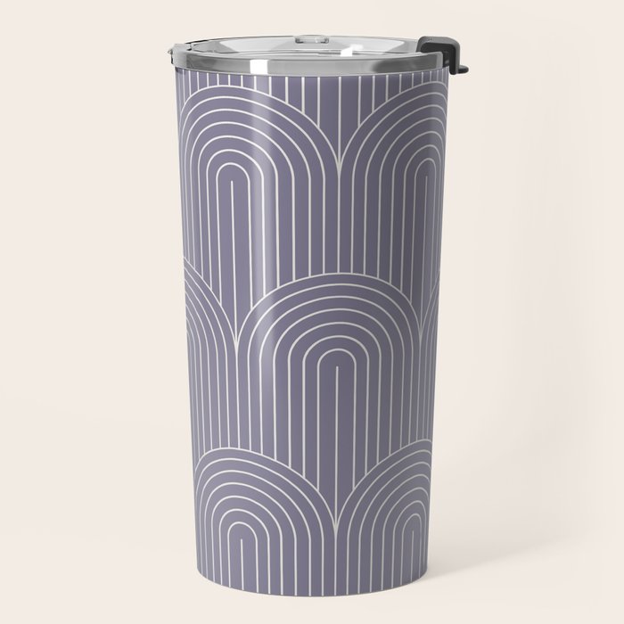 Art Deco Arch Pattern XLVIII Travel Mug Gallery Image 2
