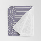 Art Deco Arch Pattern XLVIII Throw Blanket Gallery Image 3