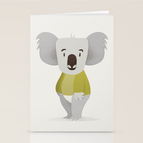 Kiddie Koala Stationery Card Gallery Image 2