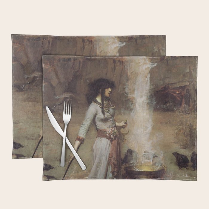 The Magic Circle, John William Waterhouse Placemat Gallery Image 1