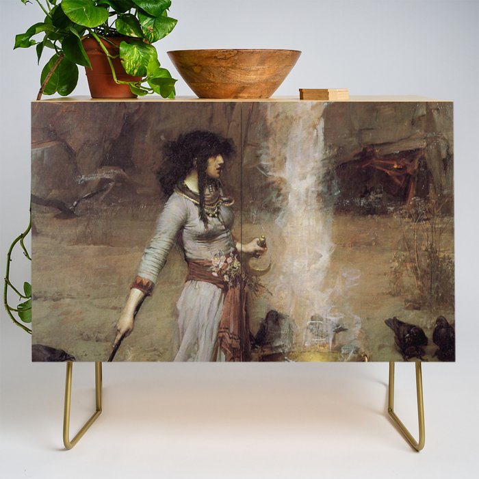 The Magic Circle, John William Waterhouse Credenza Gallery Image 1