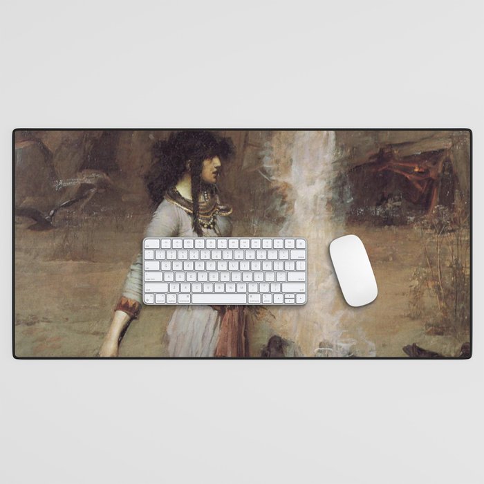 The Magic Circle, John William Waterhouse Desk Mat Gallery Image 1