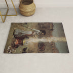 The Magic Circle, John William Waterhouse Rug Gallery Image 1