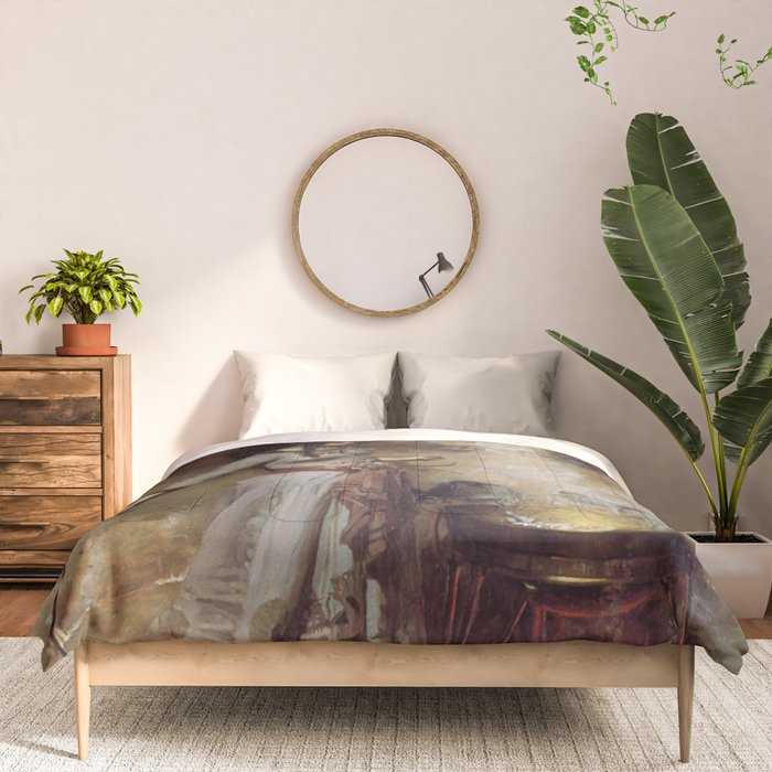 The Magic Circle, John William Waterhouse Comforter Gallery Image 3