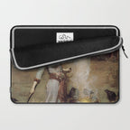 The Magic Circle, John William Waterhouse Laptop Sleeve Gallery Image 2