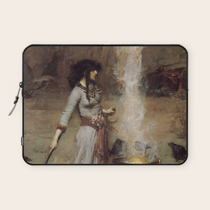 The Magic Circle, John William Waterhouse Laptop Sleeve Gallery Image 1