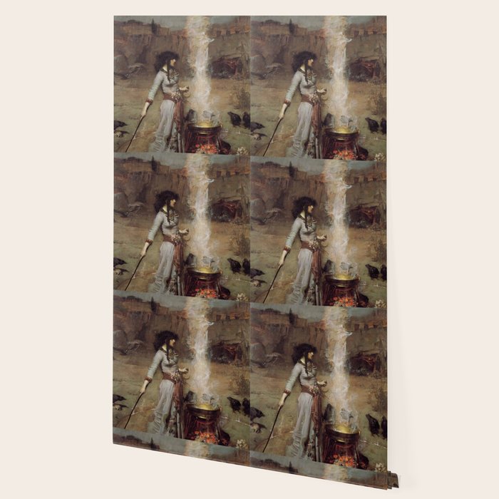 The Magic Circle, John William Waterhouse Wallpaper Gallery Image 2