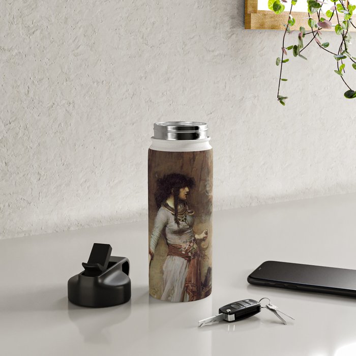 The Magic Circle, John William Waterhouse Water Bottle Gallery Image 5