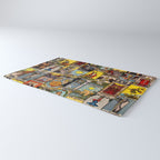 Major Arcana of the Tarot Patchwork Design Rug Gallery Image 3