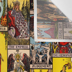 Major Arcana of the Tarot Patchwork Design Wall Tapestry Gallery Image 3