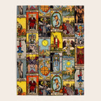 Major Arcana of the Tarot Patchwork Design Poster Gallery Image 4