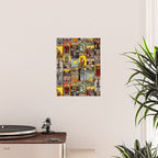 Major Arcana of the Tarot Patchwork Design Poster Gallery Image 2