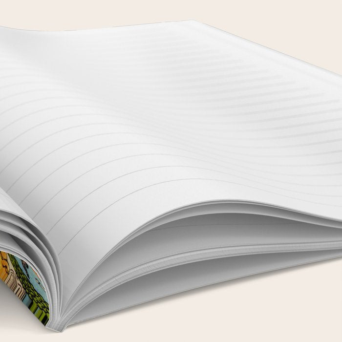 Major Arcana of the Tarot Patchwork Design Notebook Gallery Image 2