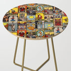 Major Arcana of the Tarot Patchwork Design Side Table Gallery Image 2