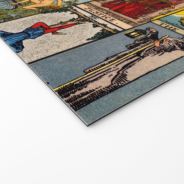 Major Arcana of the Tarot Patchwork Design Welcome Mat Gallery Image 2