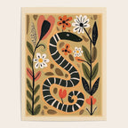 Striped Garden Snake I Poster Gallery Image 4