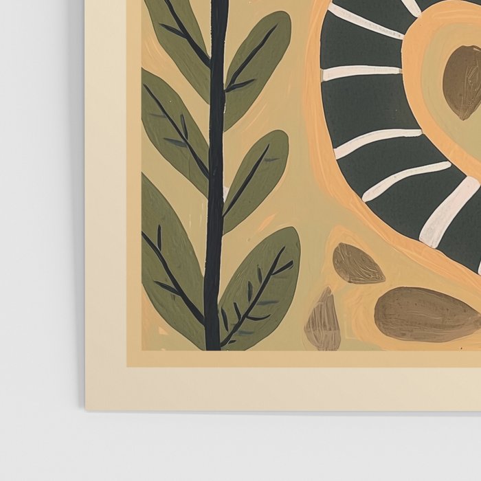 Striped Garden Snake I Poster Gallery Image 3