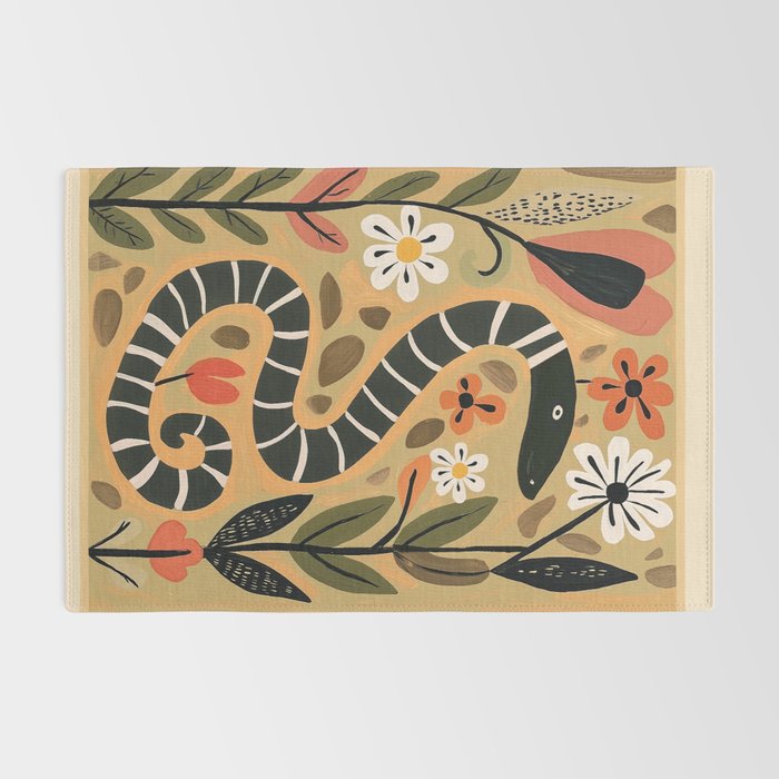 Striped Garden Snake I Rug Gallery Image 2