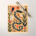 Striped Garden Snake I Wrapping Paper Gallery Image 1