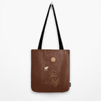 Lost Pony in Burnt Clay Tote Bag Gallery Image 2