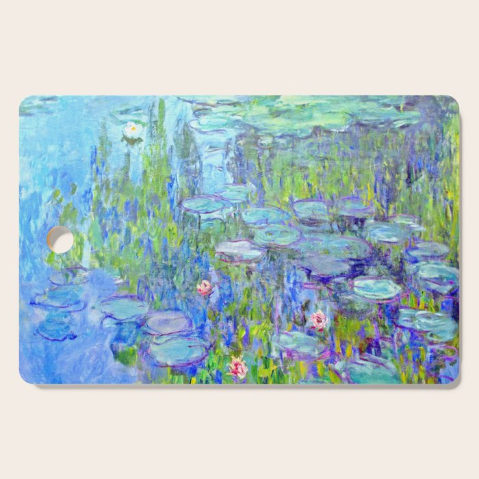 Water Lilies monet : Nympheas Cutting Board Gallery Image 1