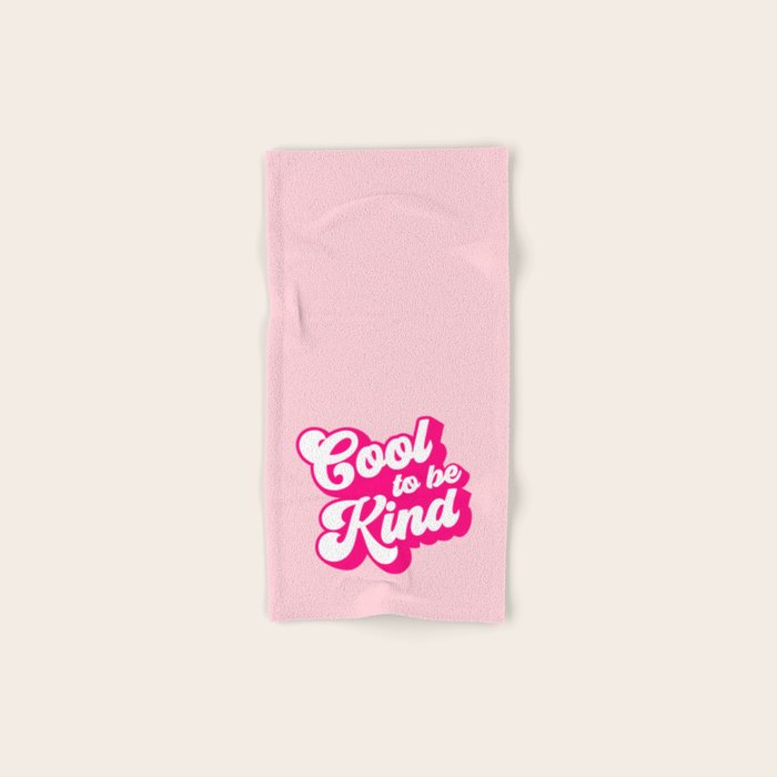 Cool to be Kind #positivevibes Bath Towel Gallery Image 1