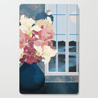 Cottage Iris View Cutting Board Gallery Image 1