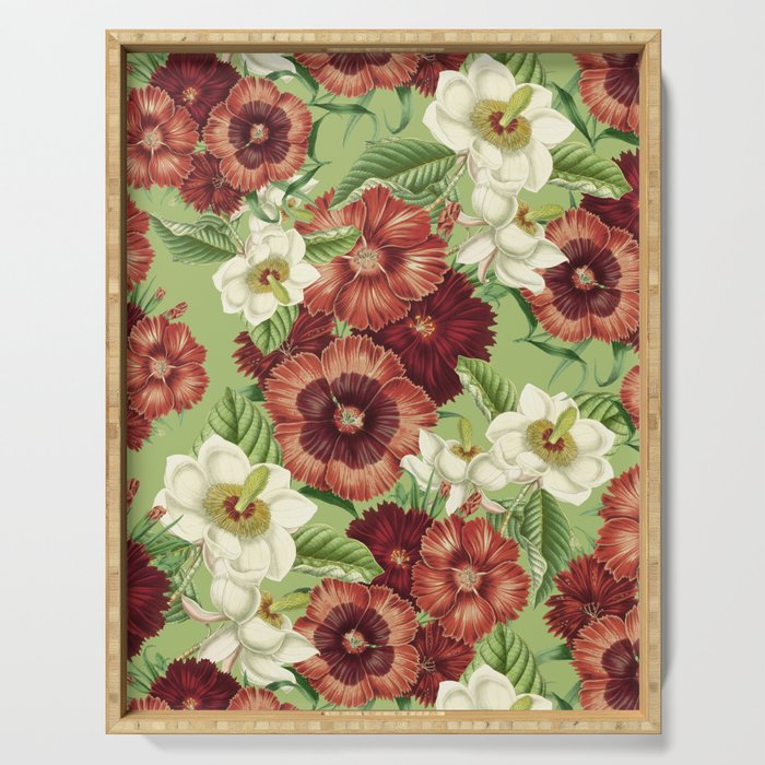 Vintage Garden XVII Serving Tray Gallery Image 1