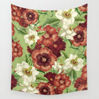 Vintage Garden XVII Wall Tapestry Gallery Image 4