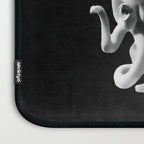 Medusa blowing purple bubblegum bubble Canvas Print Laptop Sleeve Gallery Image 3