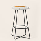 Minimalist Minimal Mid Century Abstract Middle Eastern Egypt Ancient Ruins Pyramids Moon Ejaaz Hanif Stool Gallery Image 1