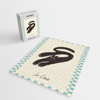 Cute black cat, modern art Jigsaw Puzzle Gallery Image 2