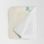 Cute black cat, modern art Throw Blanket Gallery Image 3