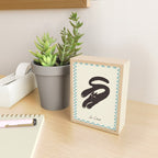 Cute black cat, modern art Mini Art Print Gallery Image 2