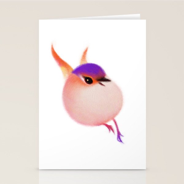 Kung fu bird Stationery Card Gallery Image 1